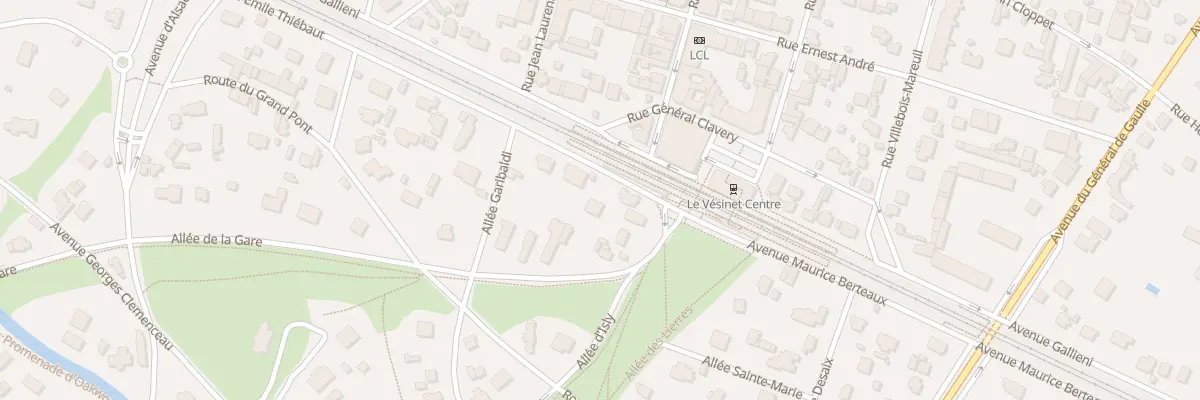 Plan du 57 Av Emile Thiébaut au Vésinet