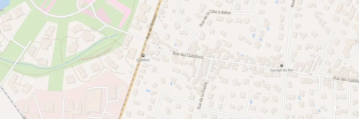 Plan du 73 Rue des Gabillons à Croissy-sur-Seine