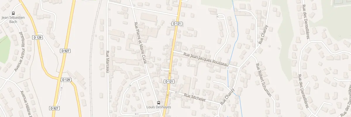 Plan du 24 Rue Louis Deshayes à Méru
