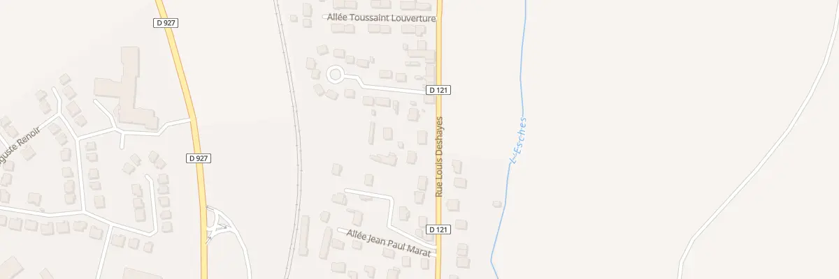 Plan du 85B Rue Louis Deshayes à Méru