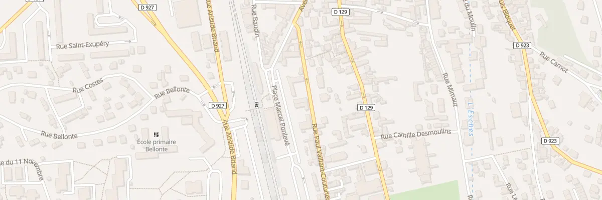 Plan du 12 Rue Paul V Couturier à Méru