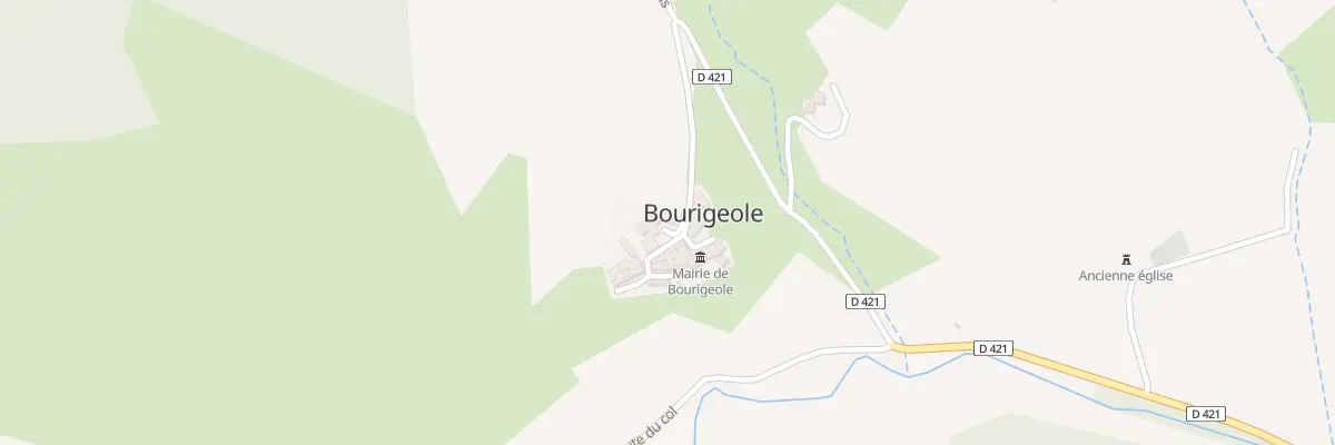 Plan du 2 Le Village à Bourigeole