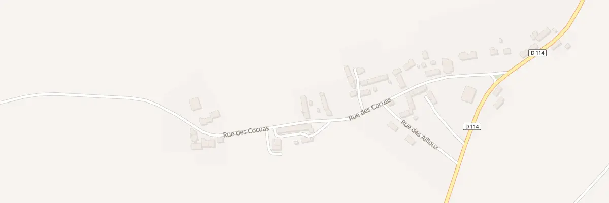 Plan du 13 Rue des Cocuas à Plou