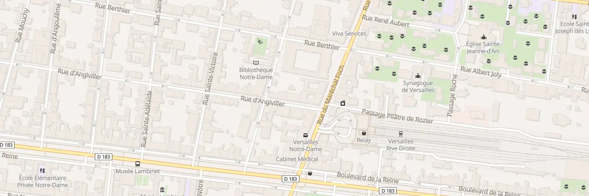 Plan du 53 Rue d’Angiviller à Versailles