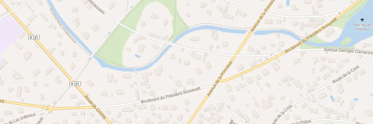 Plan du 51 Av Georges Clémenceau au Vésinet
