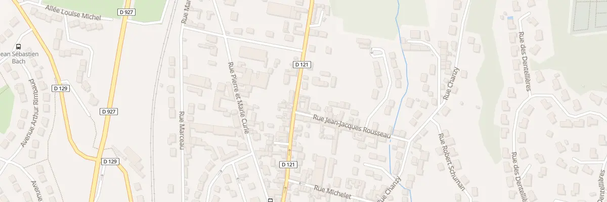 Plan du 28 Rue Louis Deshayes à Méru