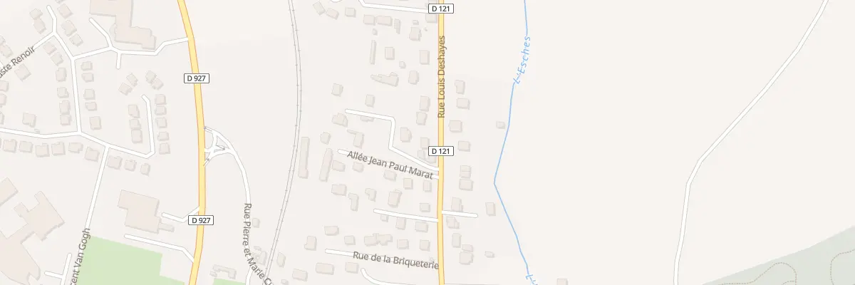 Plan du 81 Rue Louis Deshayes à Méru