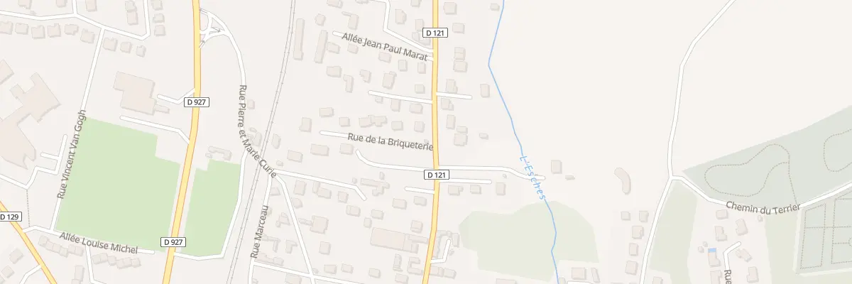 Plan du 61B Rue Louis Deshayes à Méru