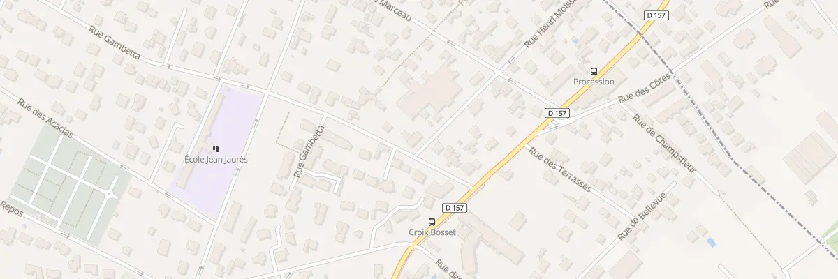 Plan du 10 Rue Gambetta au Mesnil-le-Roi
