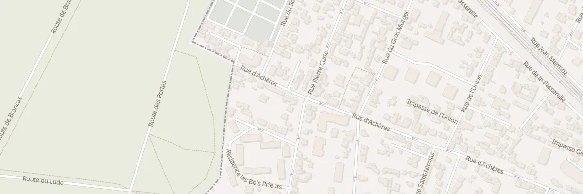 Plan du 119 Rue d’Achères à Maisons-Laffitte