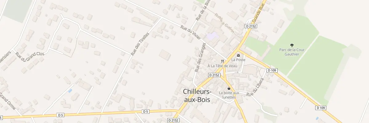 Plan du 9 Rue des Granges à Chilleurs-aux-Bois