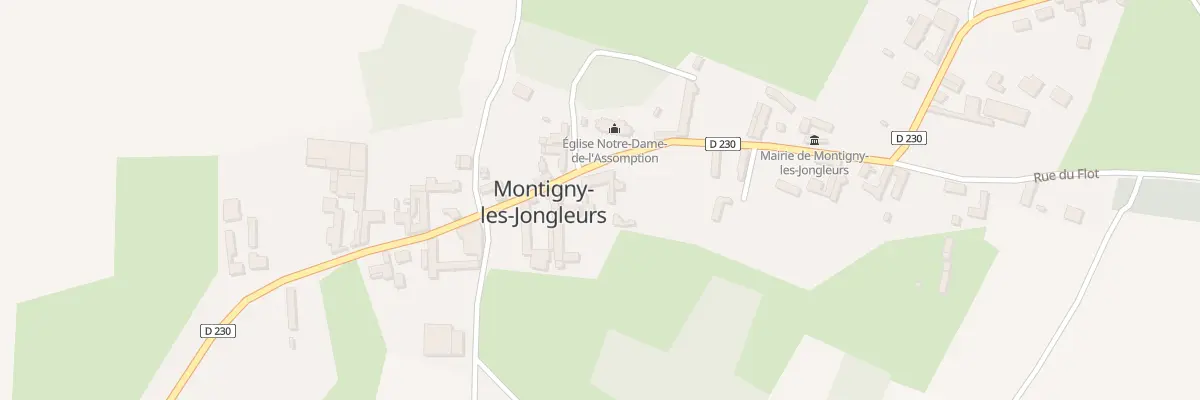 Plan du 20 Rue Principale à Montigny-les-Jongleurs