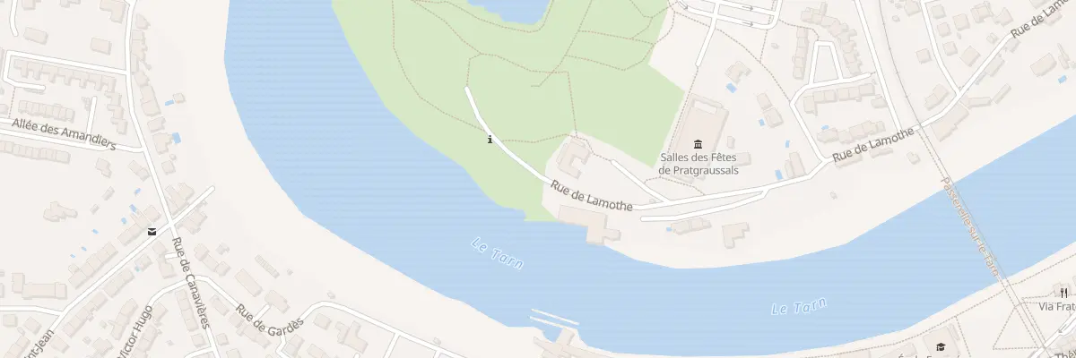 Plan du 115 Rue de Lamothe à Albi