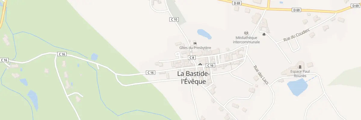 Plan du 5036 La Bastide l’Eveque au Bas Ségala