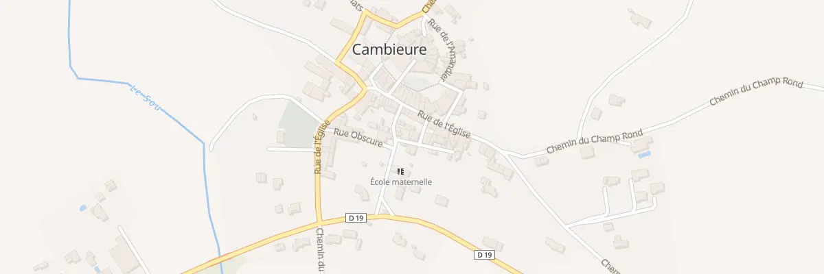 Plan du 3 Imp des Acacias à Cambieure