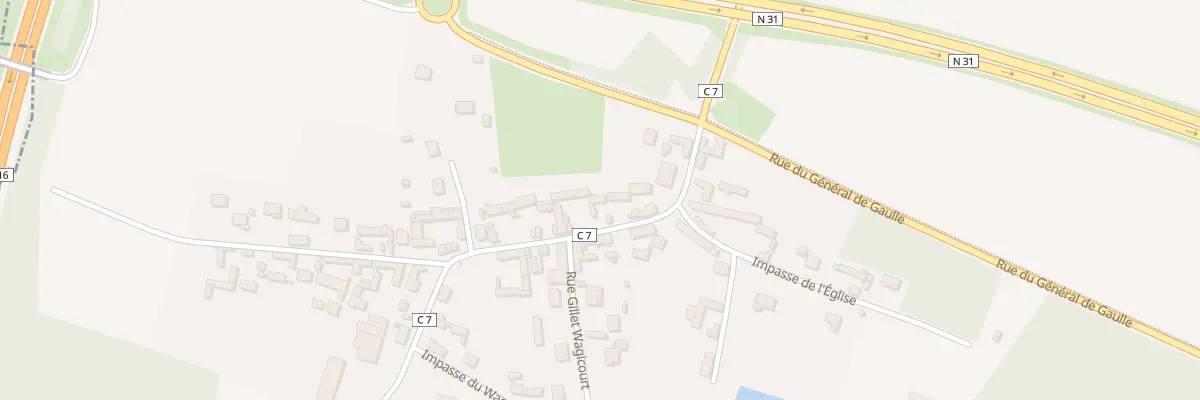 Plan du 15 Rue Aimé Besnard Wagicourt à Therdonne