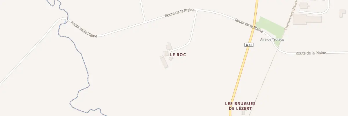 Plan du 3955 Rte de la Plaine à Saint-Genest-de-Contest