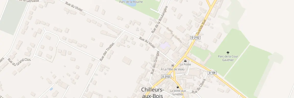 Plan du 3 Rue du Vivier à Chilleurs-aux-Bois