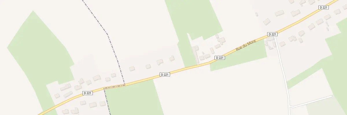 Plan du 170 Rue du Mont à Éperlecques