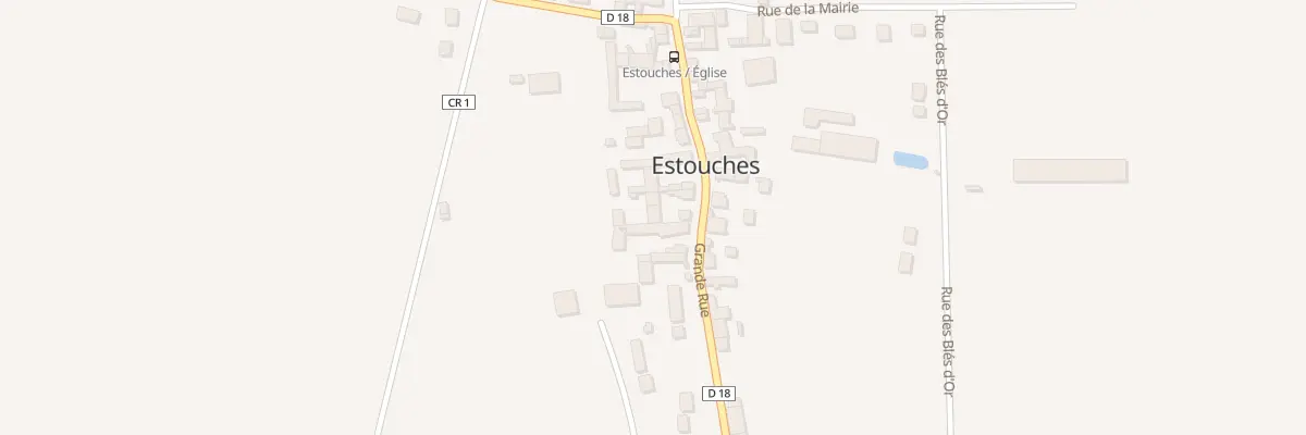 Plan du 14 Rue de l’Église au Mérévillois
