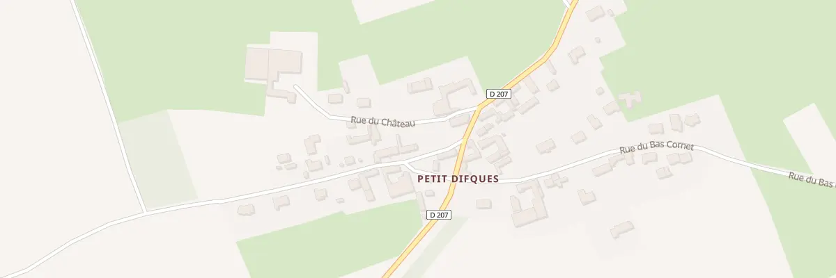 Plan du 2 Rue de Guslinghem à Moringhem