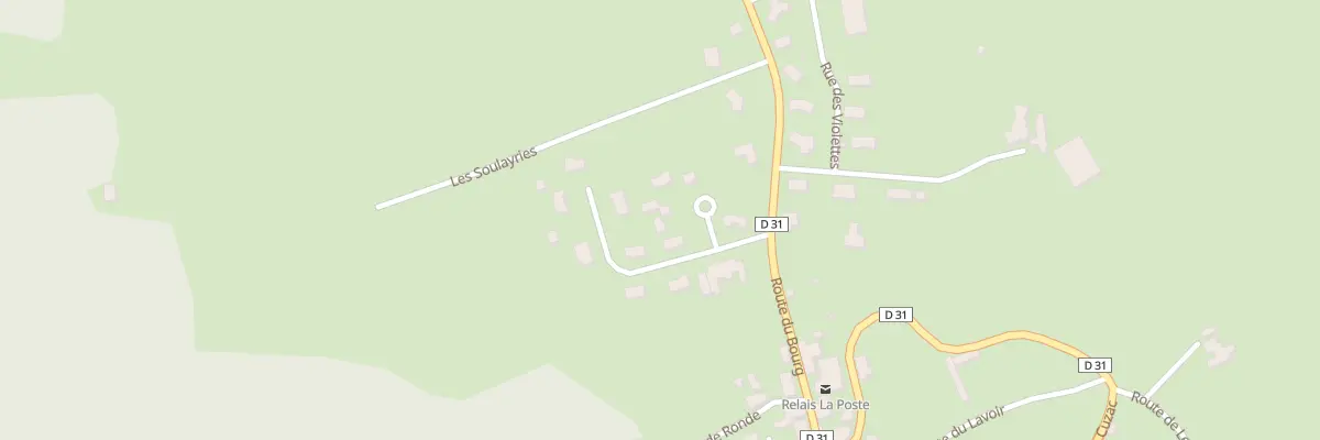 Plan du 6240F Le Bourg à Felzins