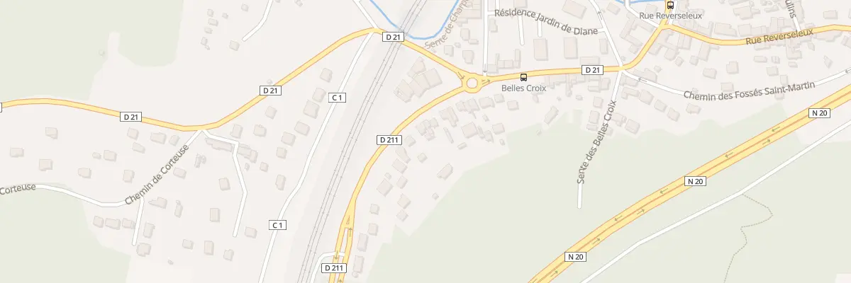 Plan du 41 Rue des Belles Croix à Étampes
