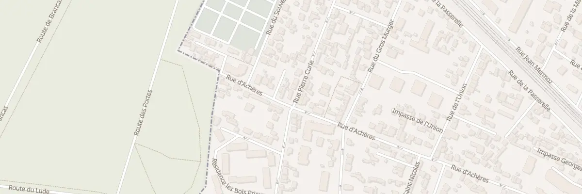 Plan du 130 Rue d’Achères à Maisons-Laffitte