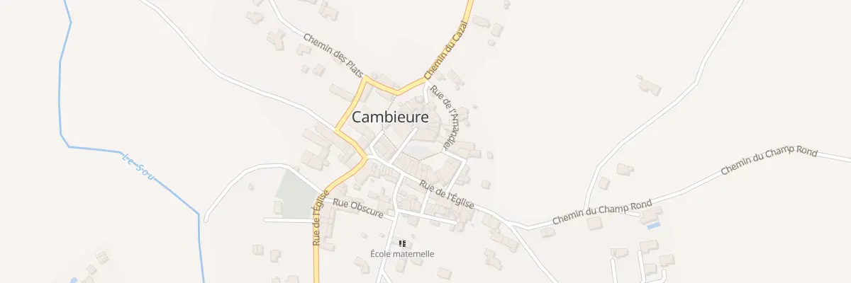 Plan du 10 Pl des Platanes à Cambieure