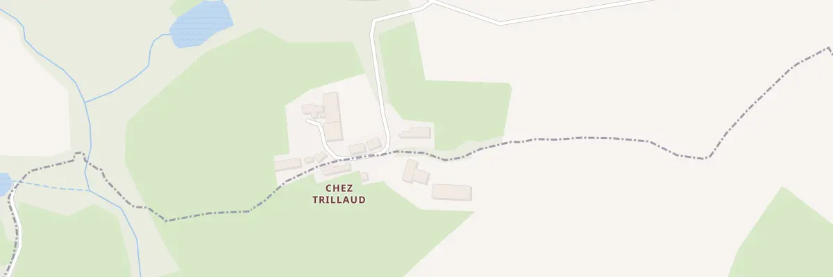 Plan du 1 Chez Trillaud à Nouzerines