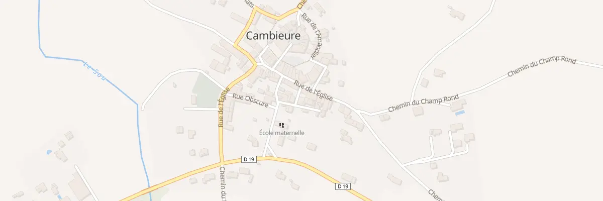 Plan du 7 Imp des Acacias à Cambieure