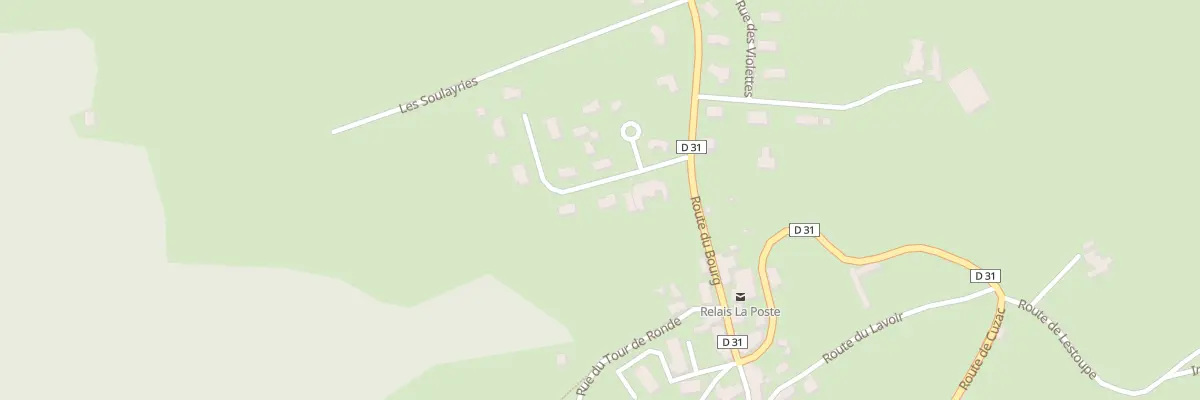 Plan du 6206F Le Bourg à Felzins