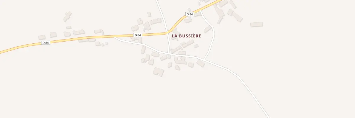 Plan du 5 La Bussière à Pérassay