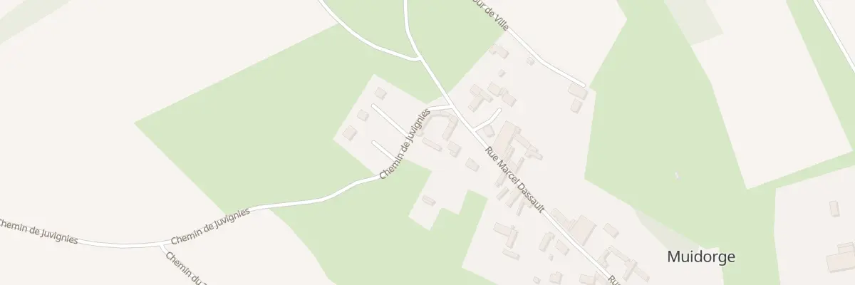 Plan du 45 Rue Marcel Dassault à Muidorge