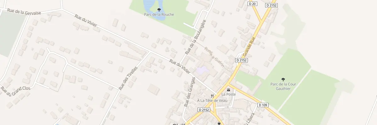 Plan du 14 Rue du Vivier à Chilleurs-aux-Bois