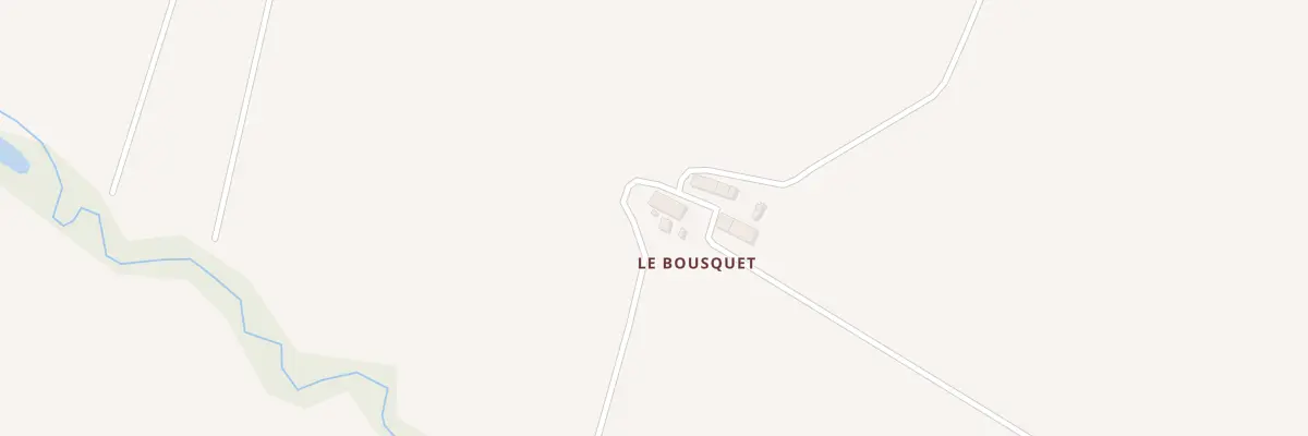 Plan du 5001F Au Bousquet à Saint-Martin-le-Vieil