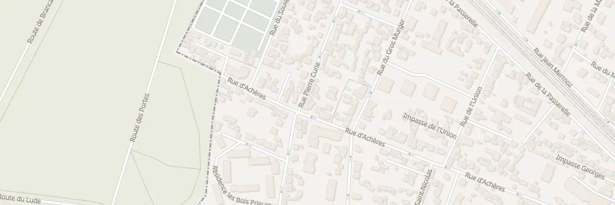 Plan du 19 Rue Pierre Curie à Maisons-Laffitte