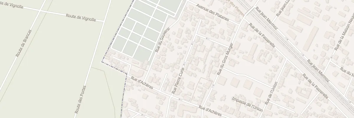 Plan du 24B Rue Pierre Curie à Maisons-Laffitte