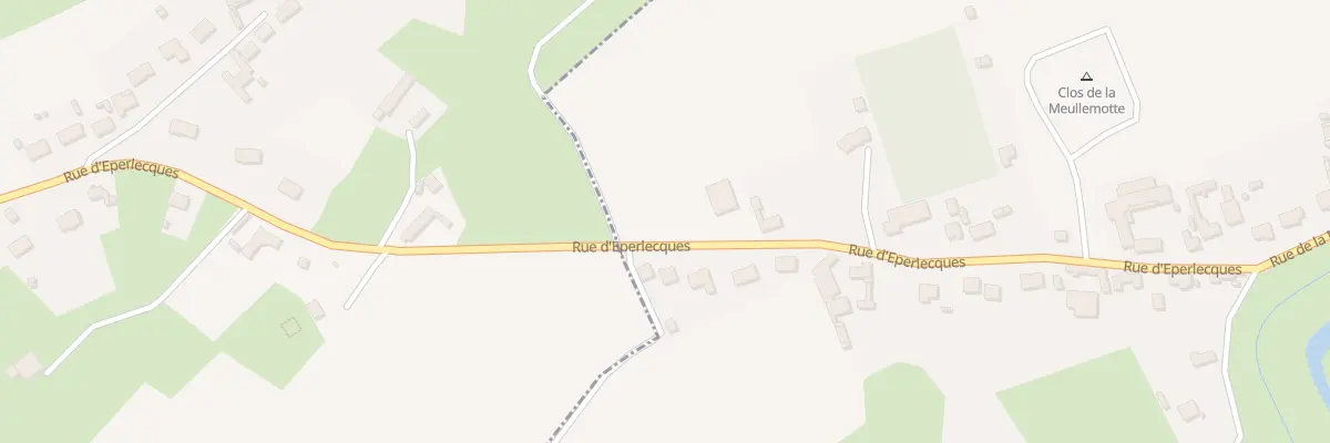 Plan du 98 Rue de la Meullemotte à Éperlecques