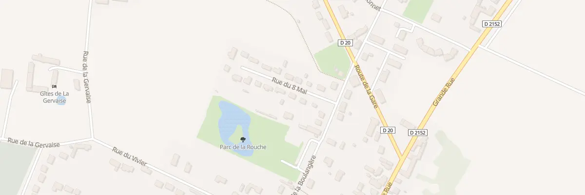 Plan du 5 Rue du 8 Mai à Chilleurs-aux-Bois