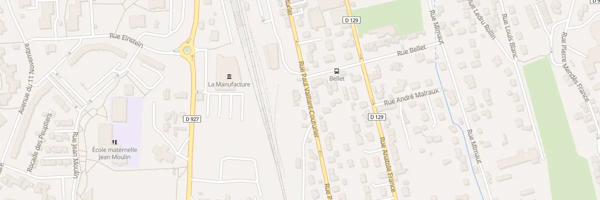 Plan du 38 Rue Paul V Couturier à Méru