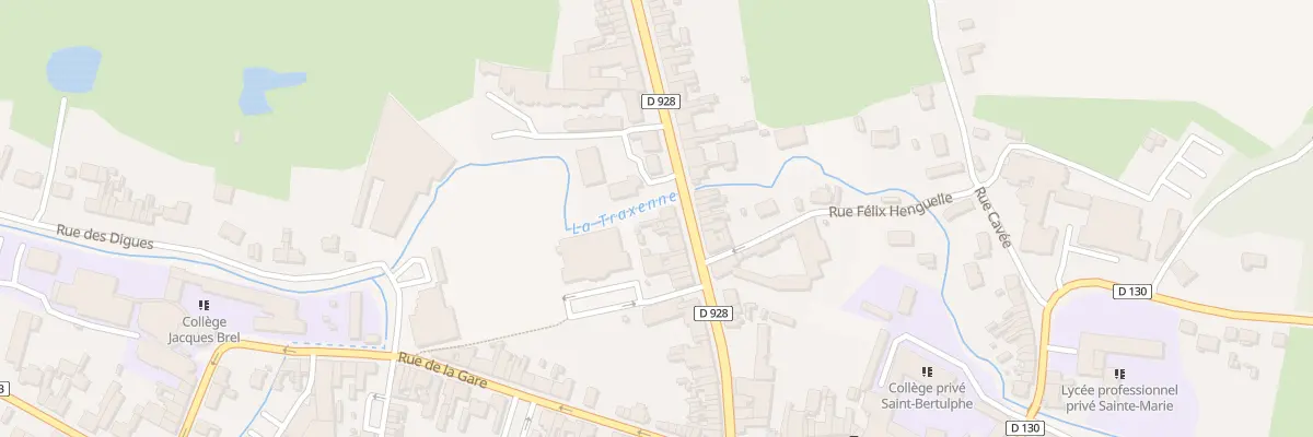 Plan du 43 Rue de Saint Omer à Fruges