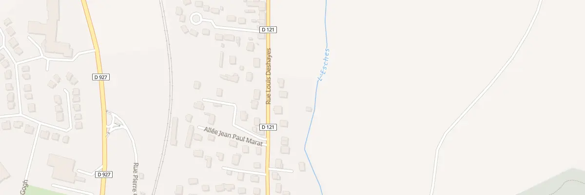 Plan du 64 Rue Louis Deshayes à Méru