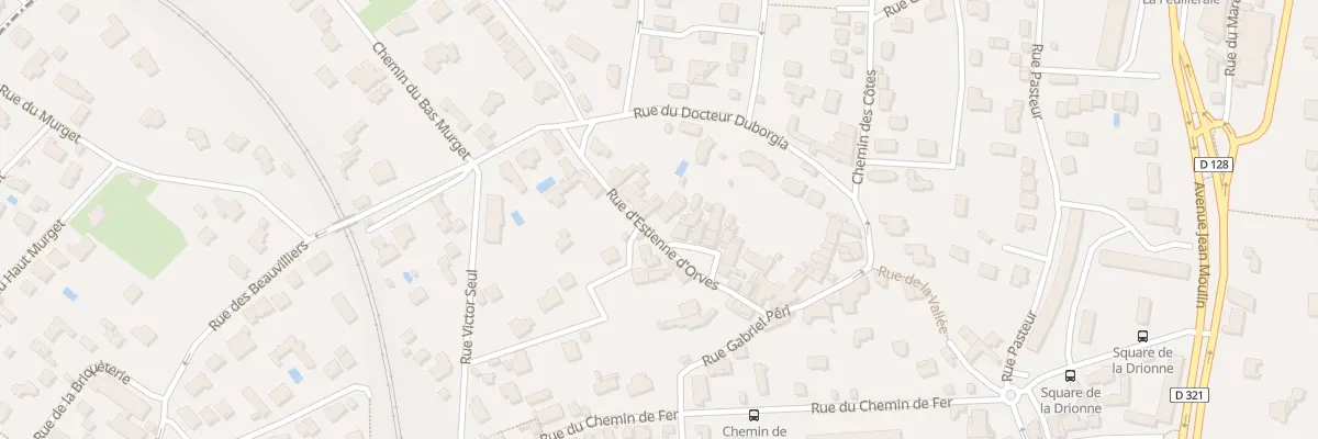 Plan du 10 Rue d’Estienne d’Orves à Bougival