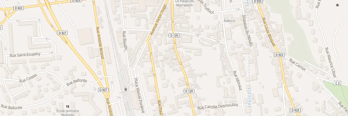 Plan du 48 Rue Anatole France à Méru