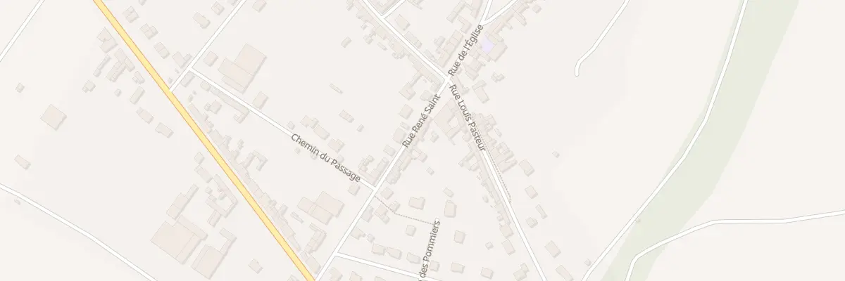 Plan du 5 Rue René Saint à Belloy-sur-Somme