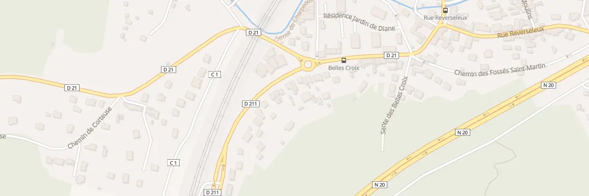 Plan du 35 Rue des Belles Croix à Étampes