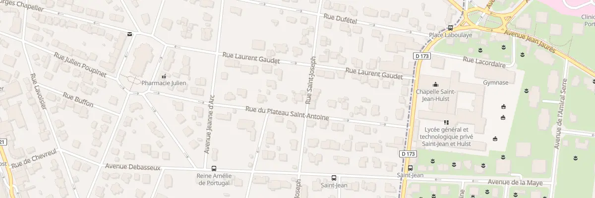 Plan du 29B Rue Saint Joseph au Chesnay-Rocquencourt