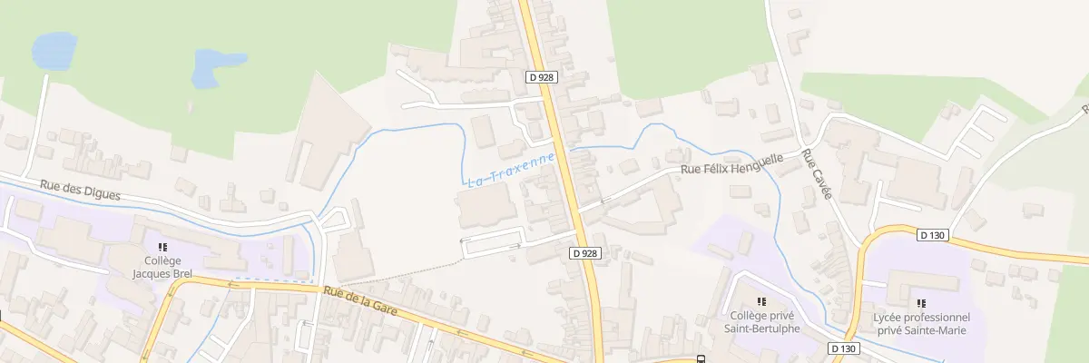 Plan du 41 Rue de Saint Omer à Fruges
