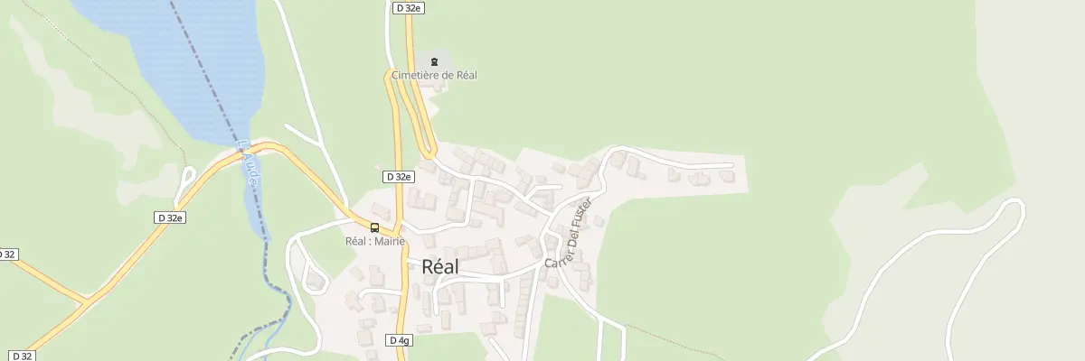 Plan du 23 Le Village à Réal
